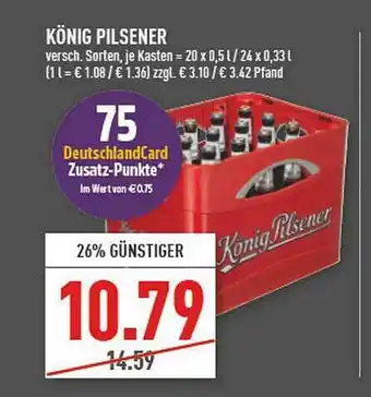 Marktkauf König Pilsener Angebot