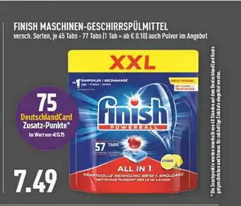 Marktkauf Finish Maschinen-geschirrspülmittel Angebot