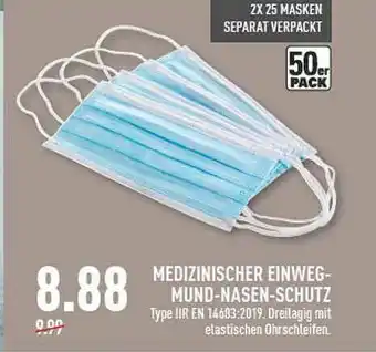 Marktkauf Medizinischer Einwegmund-nasen-schutz Angebot