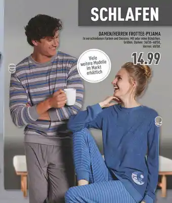 Marktkauf Damen Oder Herren Frottee-pyjama Angebot