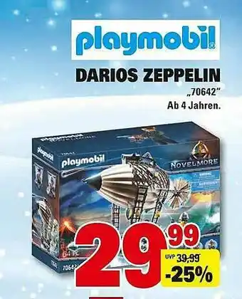 Marktkauf Playmobil Darios Zeppelin Angebot