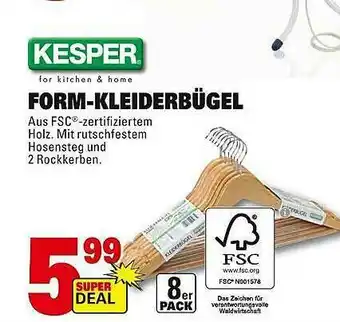 Marktkauf Kesper Form-kleiderbügel Angebot