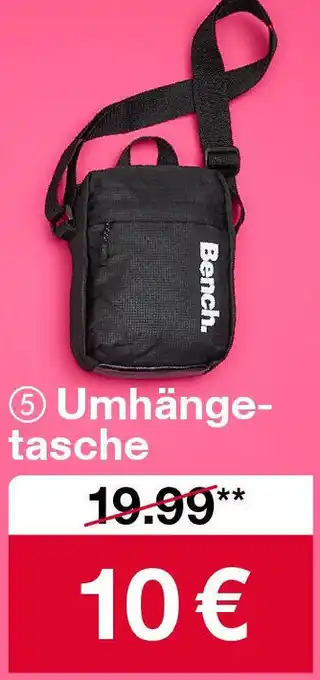 Woolworth Bench Umhängetasche Angebot