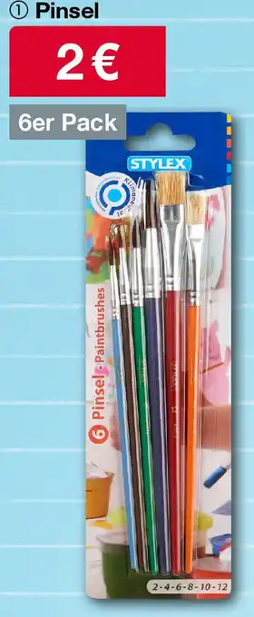 Woolworth STYLEX Pinsel Angebot