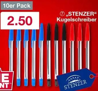 Woolworth STENZER Kugelschreiber Angebot