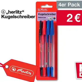 Woolworth Herlitz Kugelschreiber Angebot