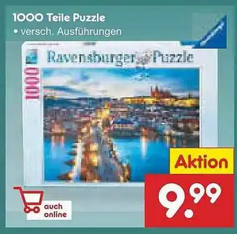 Netto Marken-Discount Ravensburger 1000 Teile Puzzle Angebot