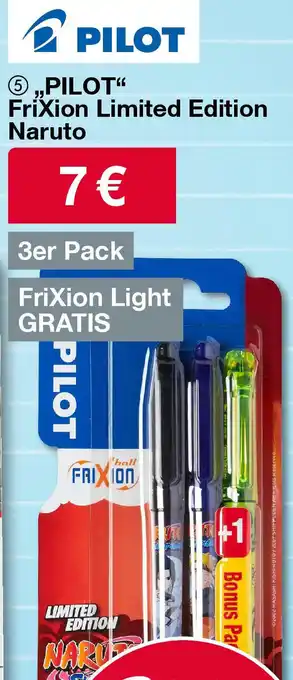 Woolworth PILOT Frixion Limited Edition Naruto Angebot