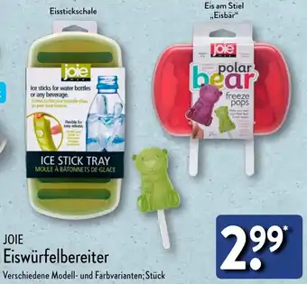 Aldi Nord JOIE Eiswürfelbereiter Angebot