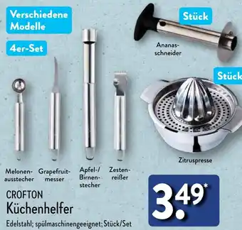 Aldi Nord CROFTON Küchenhelfer Angebot