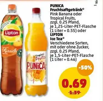 PENNY Punica Fruchtsaftgetrank Angebot