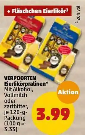 PENNY Verpoorten Eierlikörpralinen Angebot