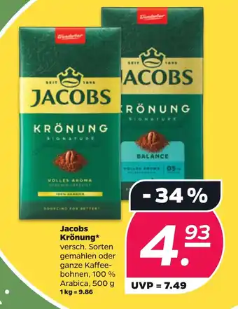 NETTO Jacobs Krönung, 500 g Angebot