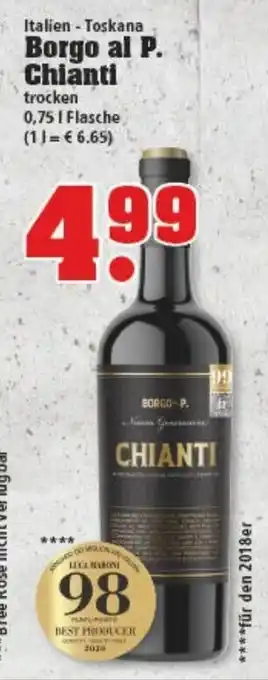 trinkgut Borgo al P. Chianti 0,75L Angebot