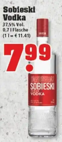 trinkgut Sobieski Vodka 0,7L Angebot