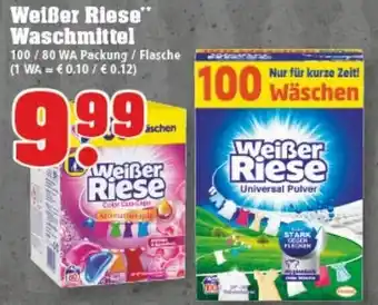 trinkgut Weißer Riese Waschmittel Angebot