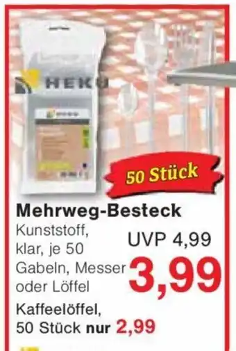 Jawoll Mehrweg-Besteck Angebot