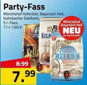 Logo Getränkemarkt Party Fass 5L Angebot