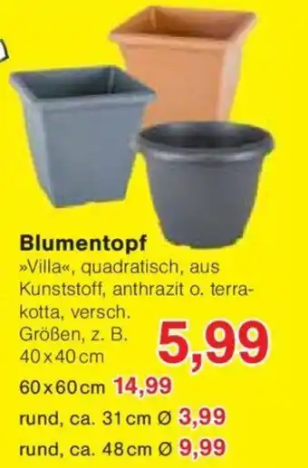 Jawoll Blumentopf Angebot