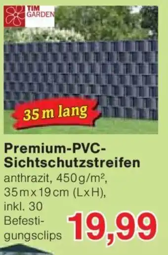 Jawoll Premium-PVC- Sichtschutzstreifen Angebot