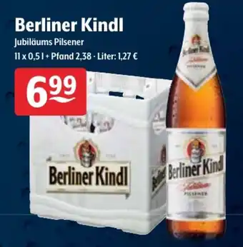 Getränke Hoffmann Berliner Kindl 11x0,5L Angebot