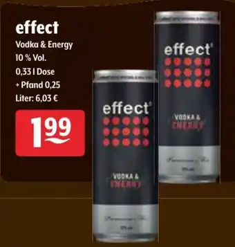 Getränke Hoffmann Effect Vodka & Energy 0,33L Angebot