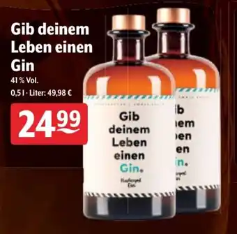 Getränke Hoffmann Gib deinem Leben einen Gin 0,5L Angebot