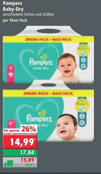 L. STROETMANN GROSSMARKT Pampers Baby Dry Angebot