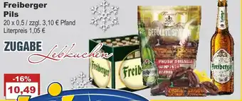 Bilgro Freiberger Pils 20x0,5L Angebot