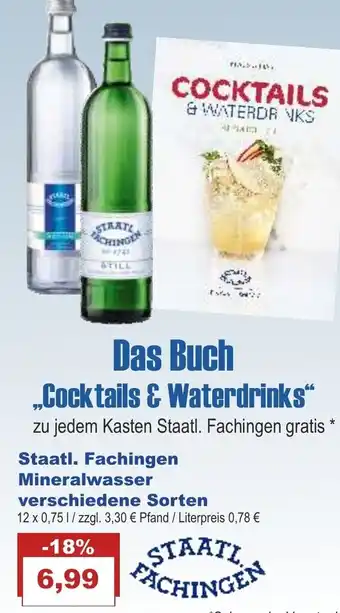 Bilgro Staatl. Fachingen Mineralwasser 12x0,75L Angebot