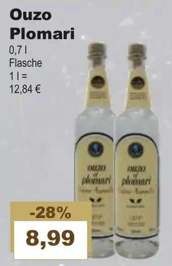 Bilgro Ouzo Plomari 0,7L Angebot