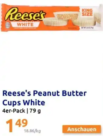 Action Reese's Peanut Butter Cups White Angebot