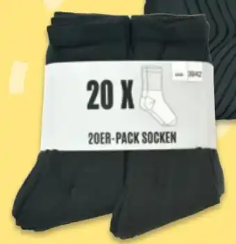 NETTO Herren-Socken 20er Pack Angebot