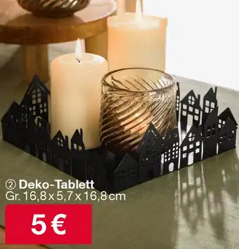 Woolworth Deko-Tablett Angebot