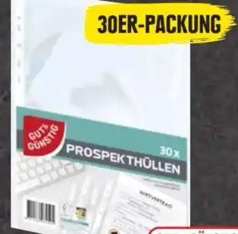 Scheck-in-Center Prospekthüllen Angebot