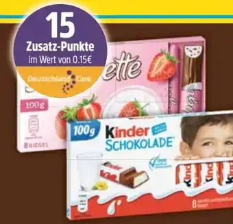E-Center Kinder Schokolade Angebot