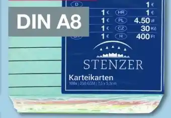 Woolworth Karteikarten Angebot