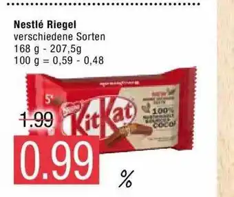 Marktkauf Nestlé Riegel Angebot