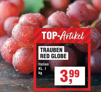 Handelshof Trauben red globe Angebot