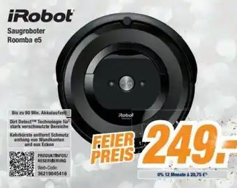 Expert iRobot Saugroboter Roomba e5 Angebot