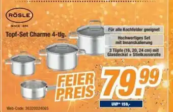 Expert Rösle Topf Set Charme 4tlg. Angebot