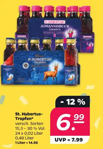 NETTO St. Hubertus- Tropfen 24 x 0,02 Liter Angebot