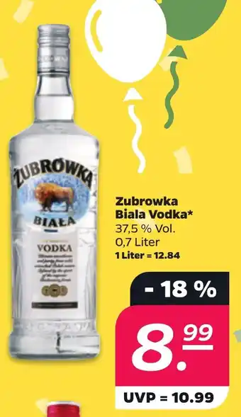 NETTO Zubrowka Biala Vodka 37,5 % Vol. 0,7 Liter Angebot