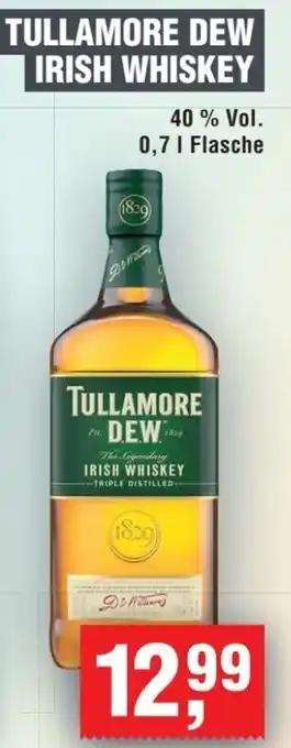 Handelshof Tullamore dew irish whiskey 0,7 L Flasche Angebot