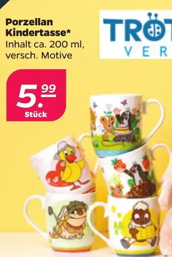 NETTO TROTSCH VERLAG Porzellan Kindertasse Angebot