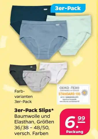 NETTO Slips 3er-Pack Angebot