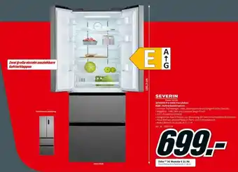 MediaMarkt Severin Frd 8994 Frenchdoor Kühl/Gefrierkombination Angebot