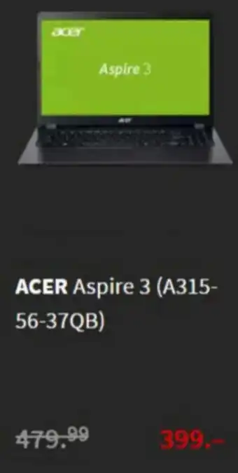 MediaMarkt Acer Aspire 3 (A315-56-37QB) Angebot