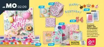 NETTO Geschenk- papier- und Partyzubehör Angebot