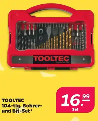 NETTO TOOLTEC 104-tlg. Bohrer- und Bit-Set Angebot